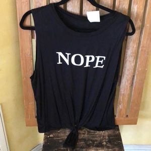 Nope tee!